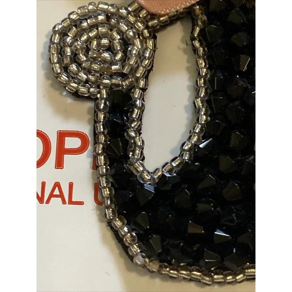 N/A beaded black